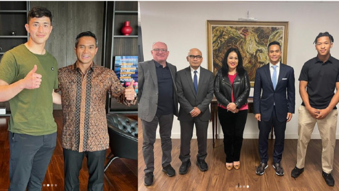 Anindya Bakrie Dukung Keinginan Pemain Keturunan Indonesia Perkuat Timnas